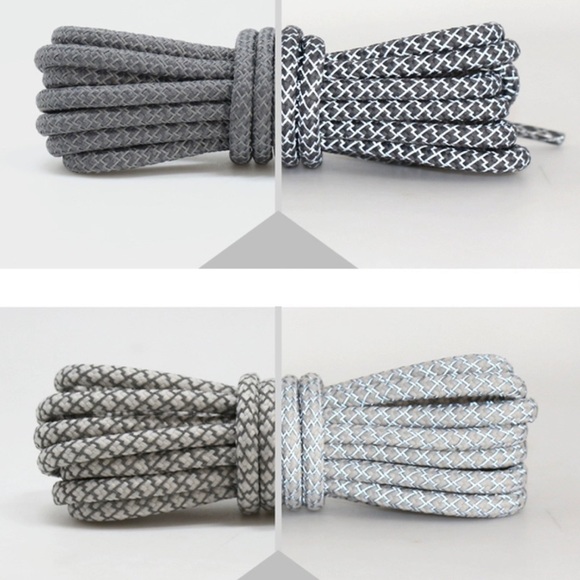 CUSTOM 3M Reflective Rope Laces 47" - Picture 5 of 8